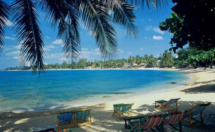 泰国海滩又称帕塔亚海滩